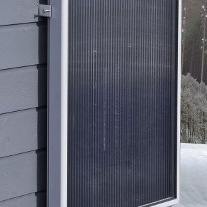 Solarventi aurinkoilmapuhallin kuivattaa sisäilmaa