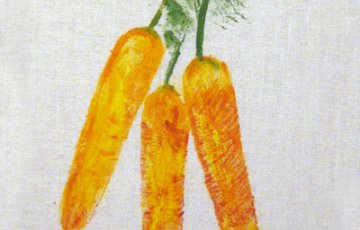 Paina kuvioita kankaaseen