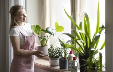 Sisusta huonekasveilla