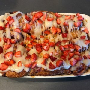 Leivo kesäinen mansikkaboston