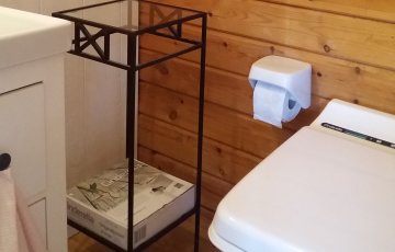 Cinderella saaristomökin vessaksi