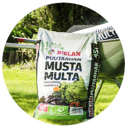 Puutarhan musta multa -multasäkki 