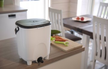 Keittiön biojätteiden käsittely Bokashilla