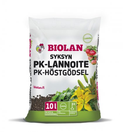 Biolan Syksyn PK-lannoite